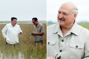 Фотофакт. Лукашенко на неделе выгулял льняную рубашку